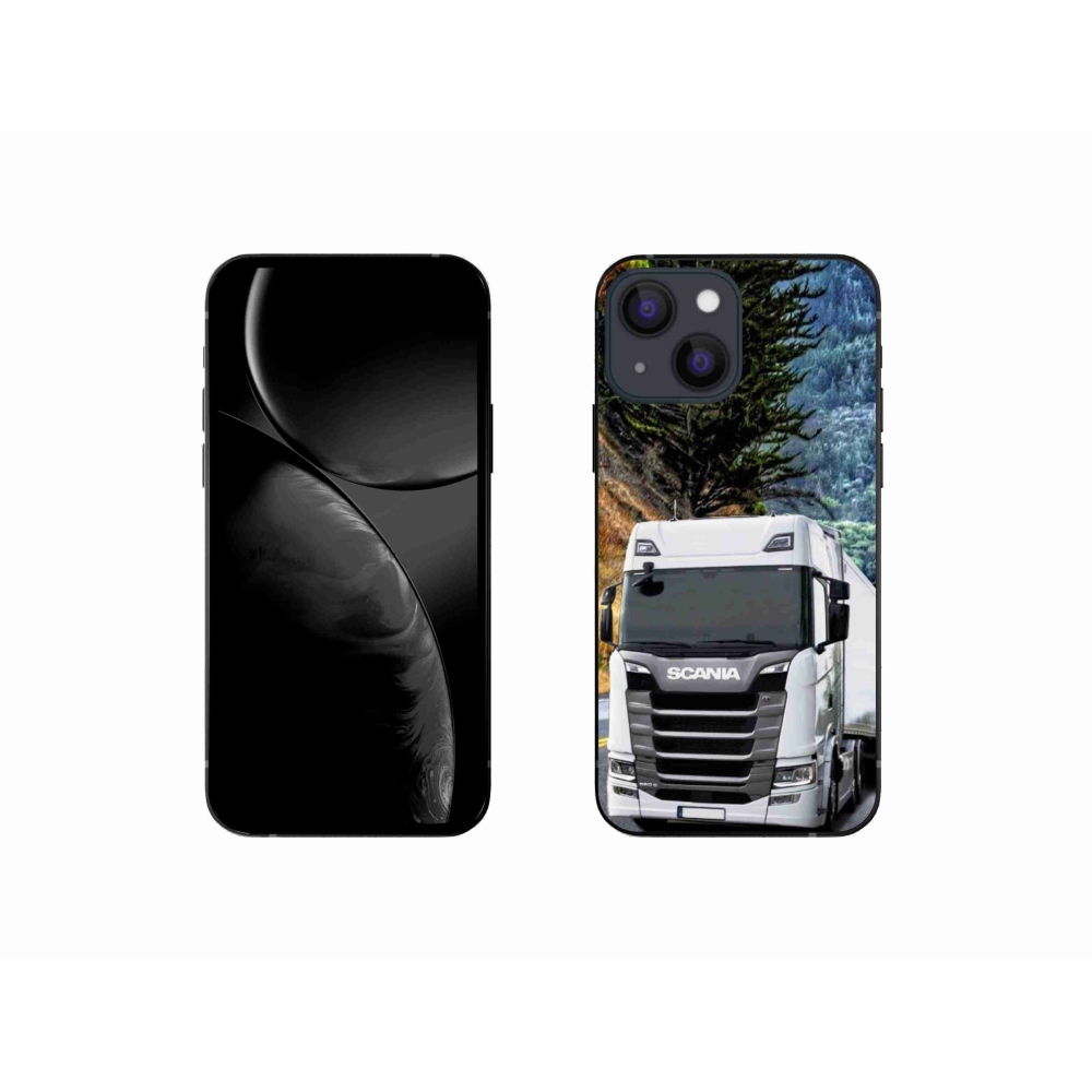 Zselés borítás mmCase iPhone 13 mini készülékhez - teherautó 1