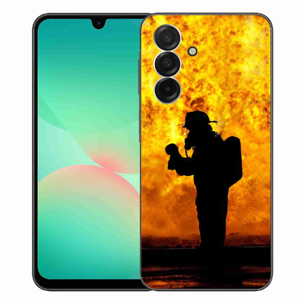 Gél borítás mmCase Samsung Galaxy A26 5G - tűzoltó számára