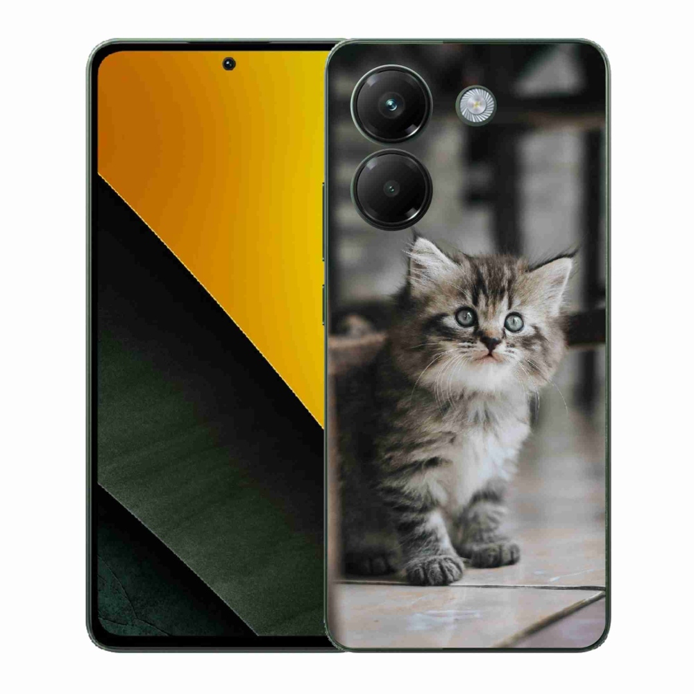 Gél borítás mmCase a Xiaomi Poco M7 Pro 5G-hez - cica