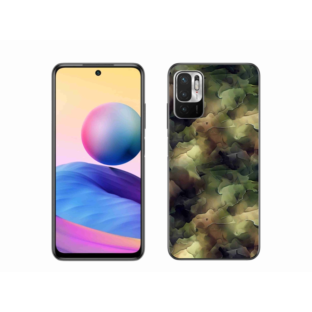 Zselés borítás mmCase a Xiaomi Poco M3 Pro/5G számára - álcázott minta 10