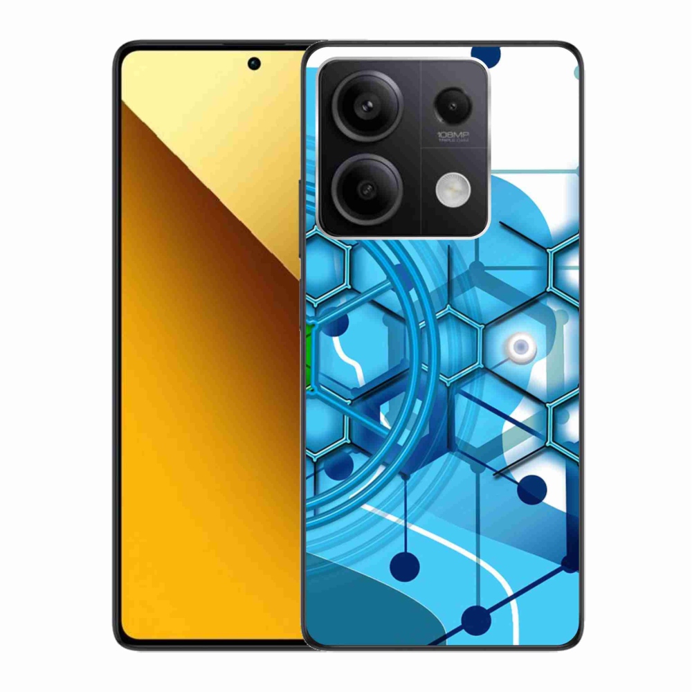 Gél borítás mmCase a Xiaomi Redmi Note 13 5G számára - absztrakt minta 2