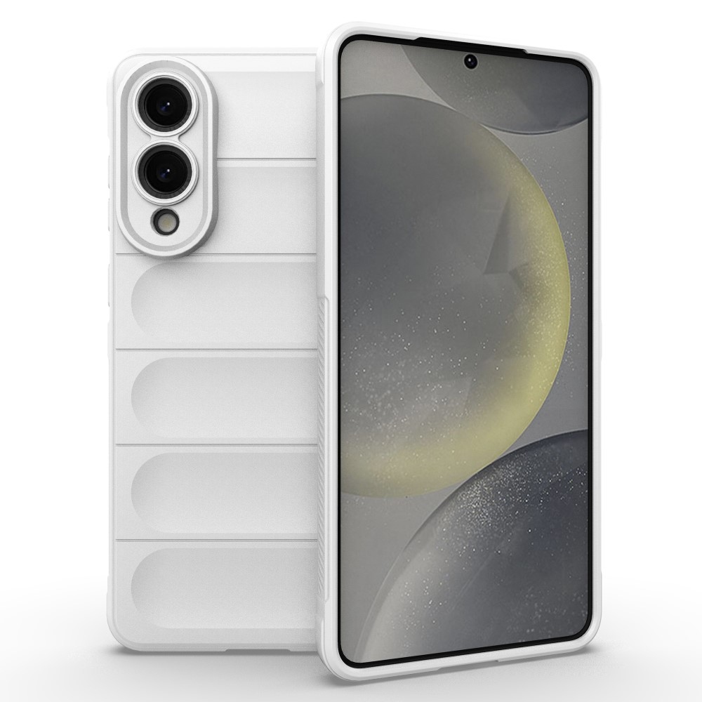 Rugg tartós zselés tok Samsung Galaxy S25 Edge készülékhez - fehér