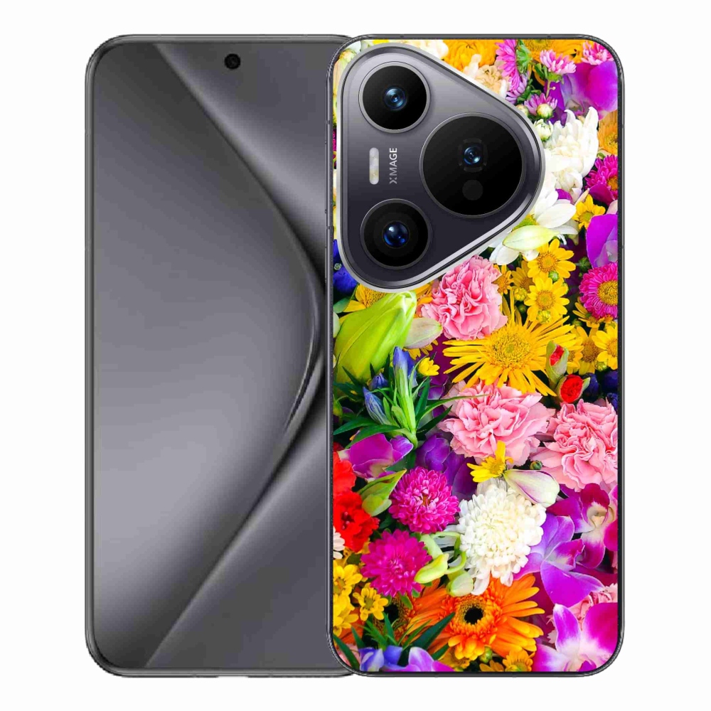 Zselés borítás mmCase a Huawei Pura 70 Pro készülékhez - virág 12