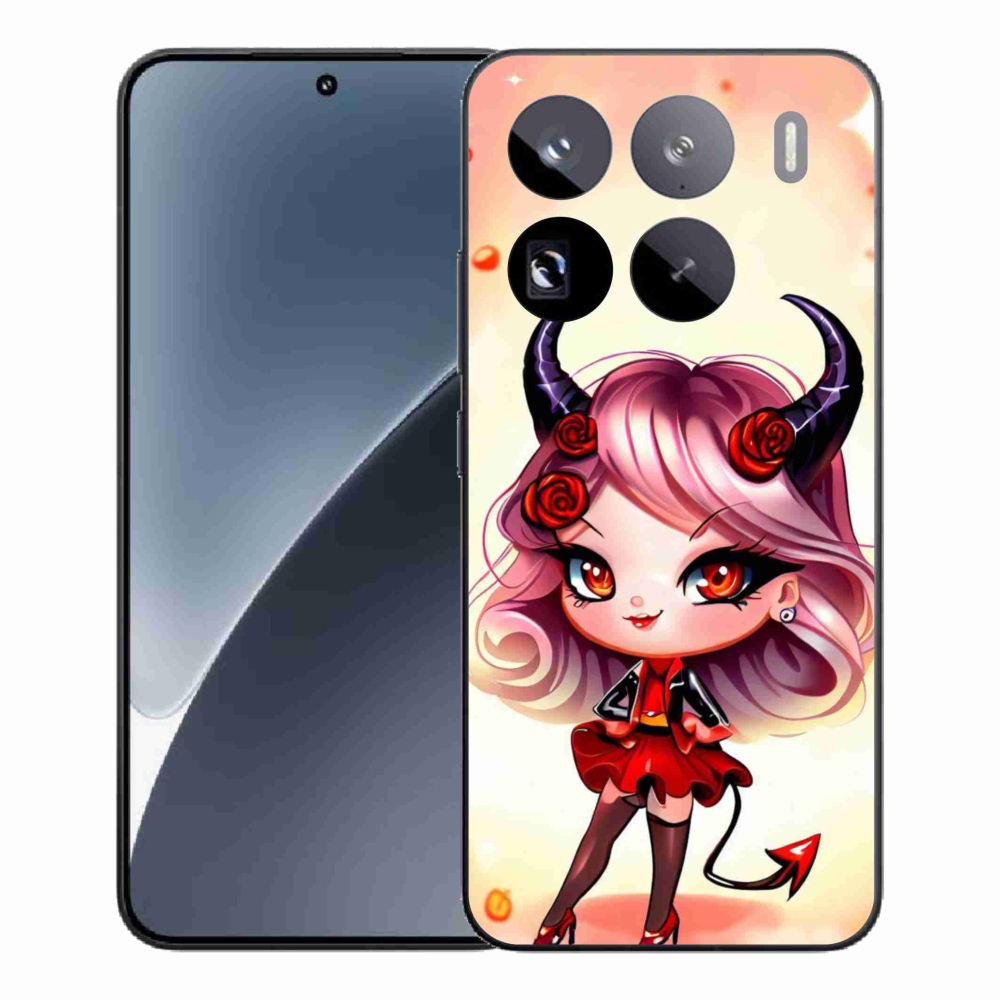 Gél borítás mmCase a Xiaomi 15 Pro számára - rajzfilm ördög