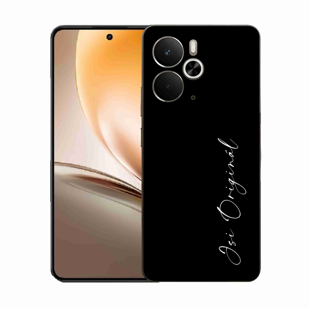 Gél borító mmCase a Realme 14 5G/14T 5G-n - te vagy az eredeti fekete háttér
