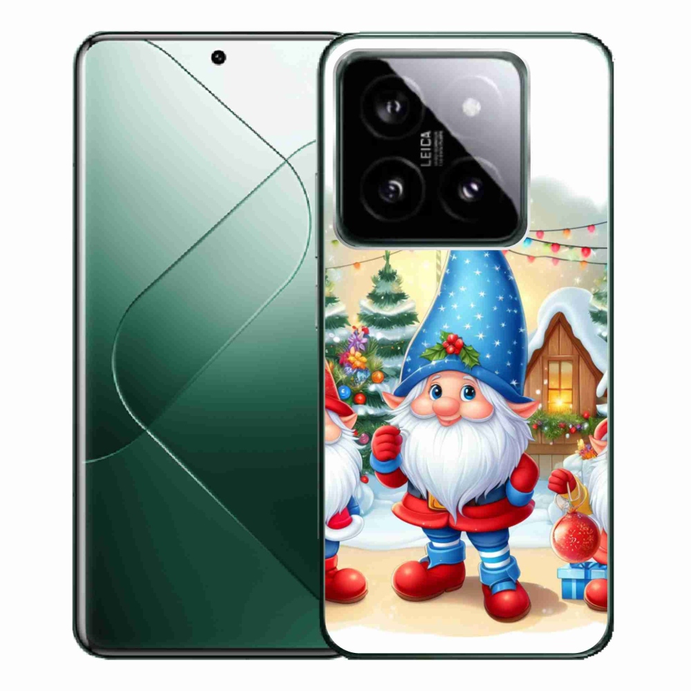 Gél borítás mmCase a Xiaomi 14 Pro-hoz - Karácsonyi manók