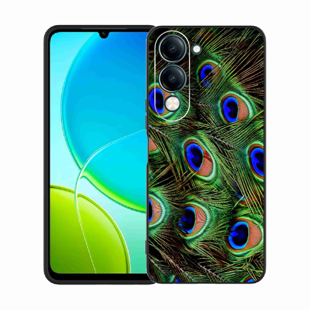 Zselés borítás mmCase a Vivo Y29s 5G készülékhez - pávatoll