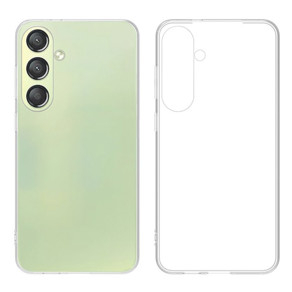 Átlátszó zselés tok Samsung Galaxy S24 készülékhez - átlátszó