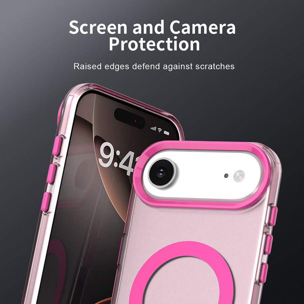 Candy MagSafe gél tok iPhone 17 Air készülékhez - rózsaszín