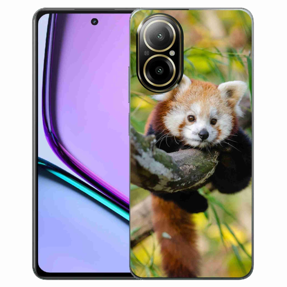Zselés borítás mmCase a Realme C67 készülékhez - pandavörös
