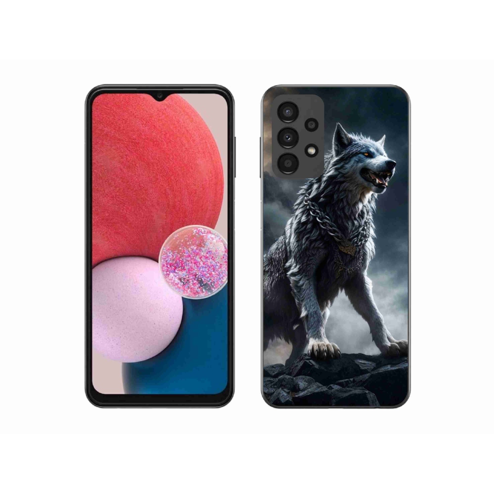 Gél védőburkolat mmCase Samsung Galaxy A13 4G - farkas 1