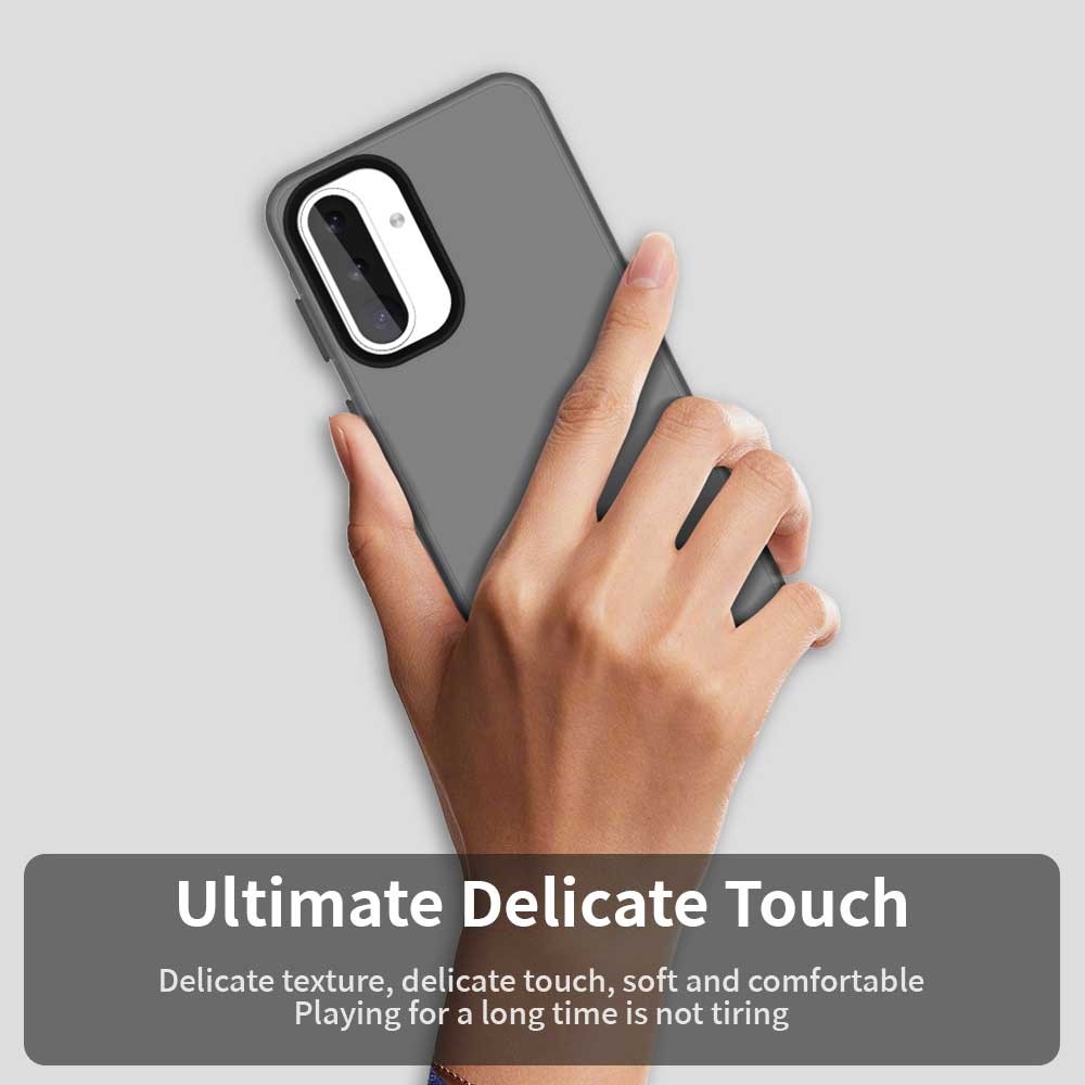 Candy matt zselés tok Samsung Galaxy A36 5G/A56 5G - fekete