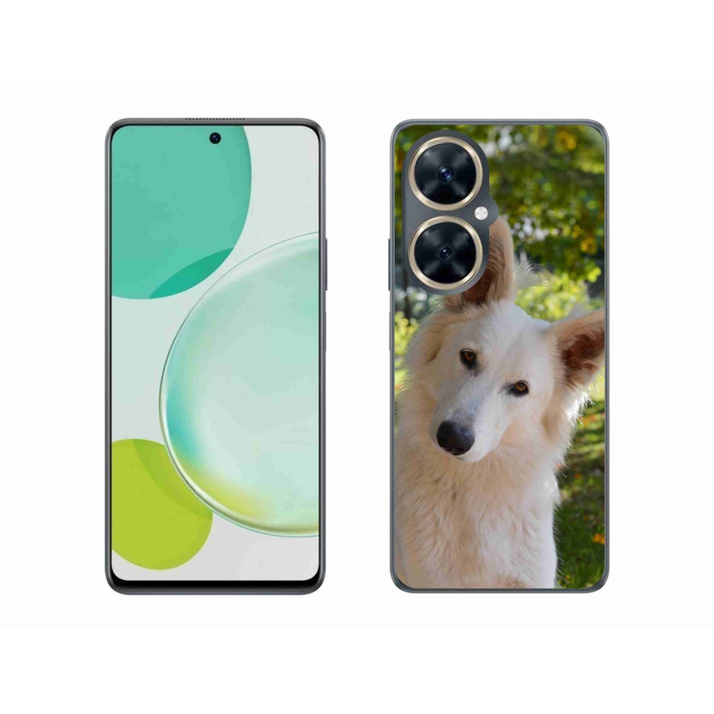 Gél borítás mmCase a Huawei Nova 11i készülékhez - fehér Swiss Shepherd 1