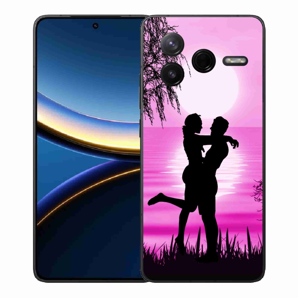 Gél borítás mmCase a Xiaomi Poco F7 Pro számára - naplemente