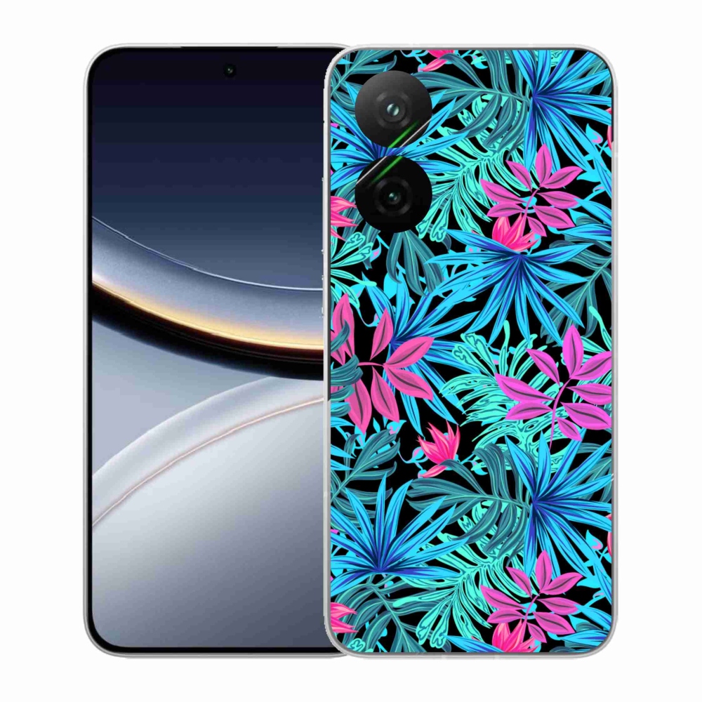 Gél borító mmCase a Xiaomi Poco F7 5G számára - virágok 3