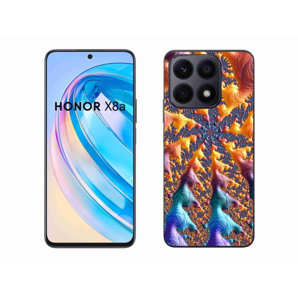 Zselés borítás mmCase a Honor X8a készülékhez - absztrakt motívum 23