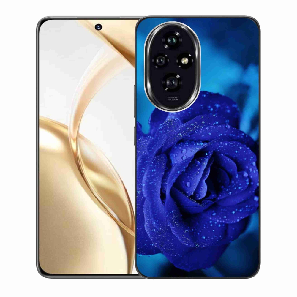 Gél tok mmCase a Honor 200 5G készülékhez - kék rózsa