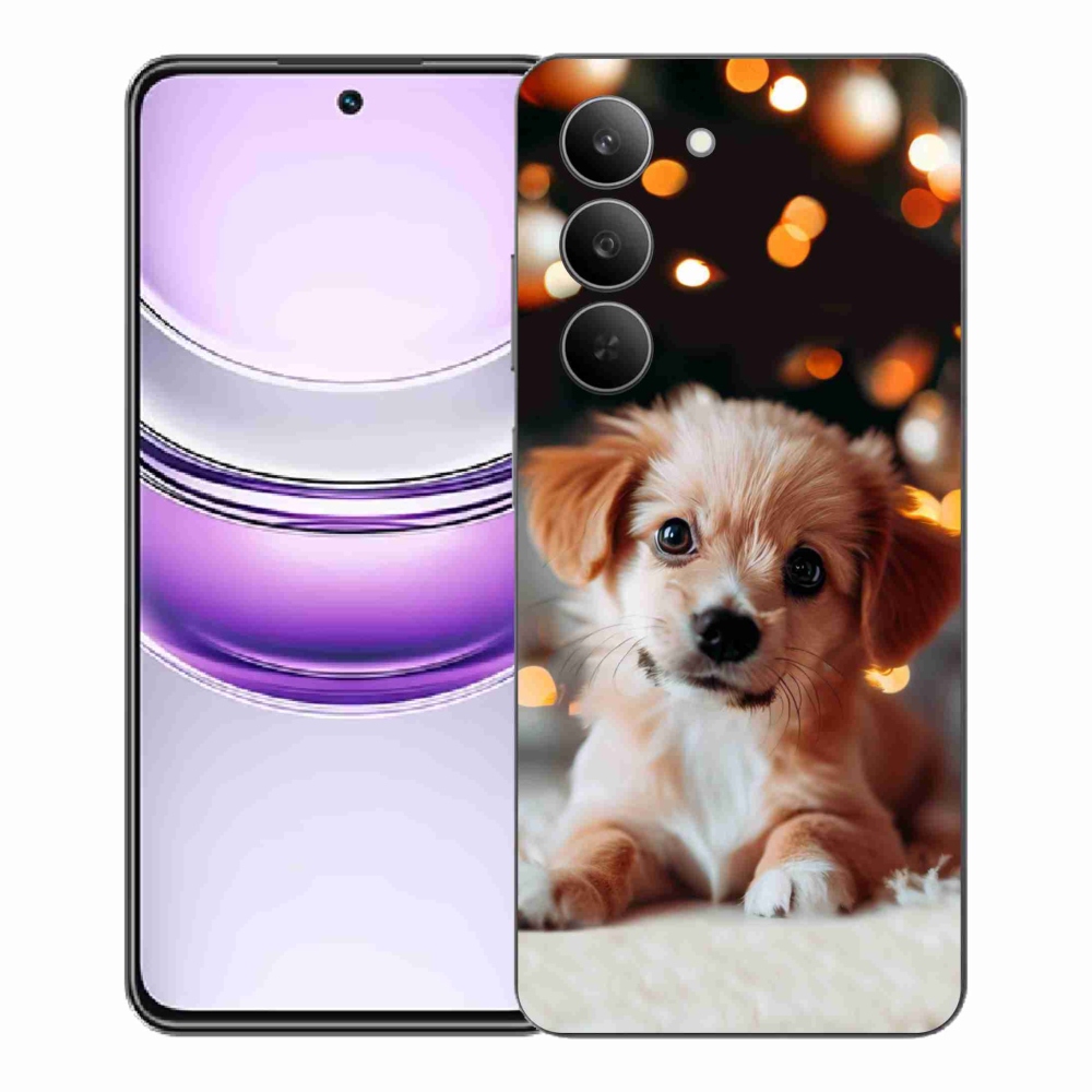 Gél borító mmCase a Realme 14x 5G készülékhez - kölyökkutyakölyök