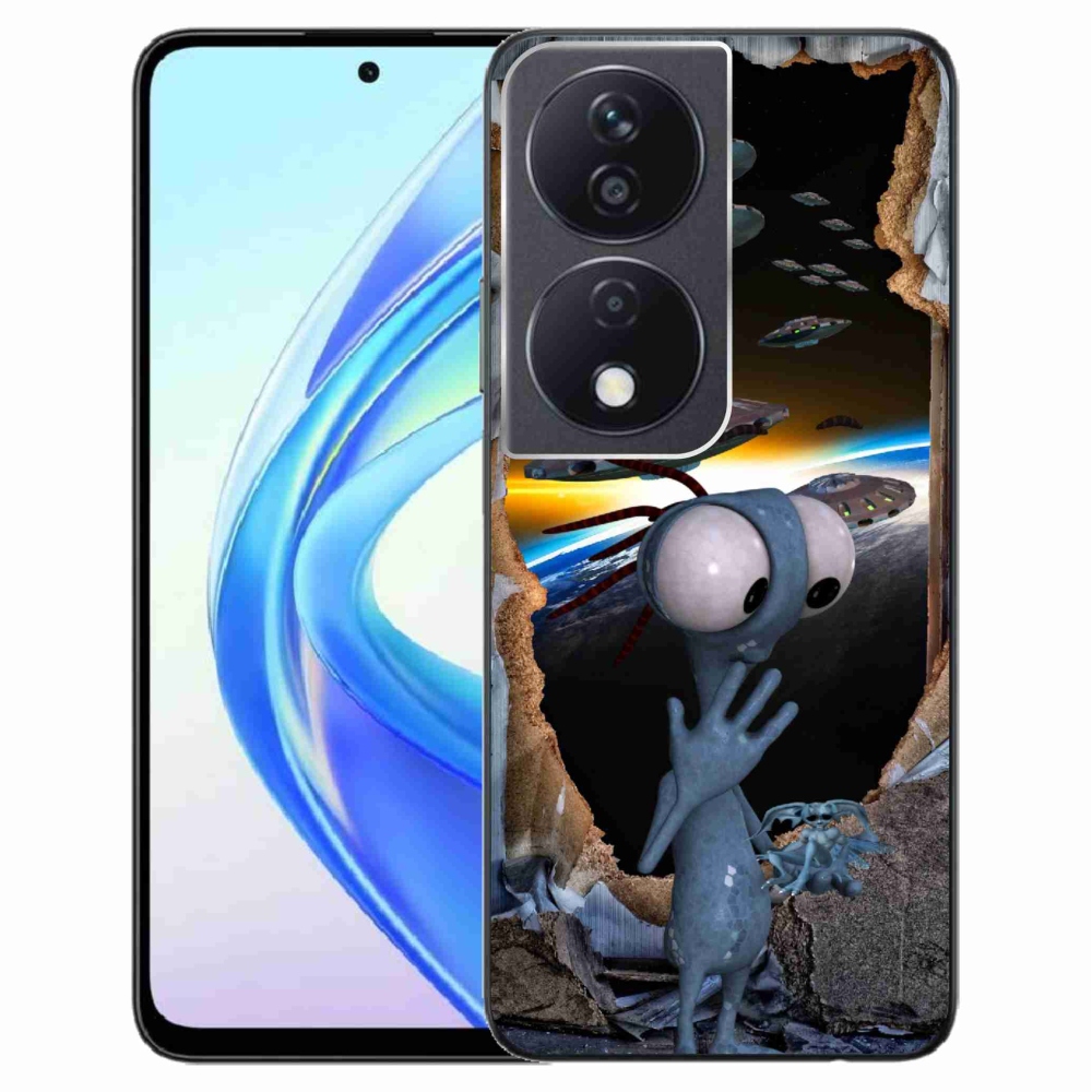 Zselés borítás mmCase a Honor X7b/Honor 90 Smart készülékhez - idegen színű