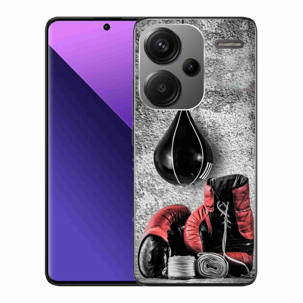 Gél borítás mmCase a Xiaomi Redmi Note 13 Pro+ 5G számára - bokszzsák és kesztyűk