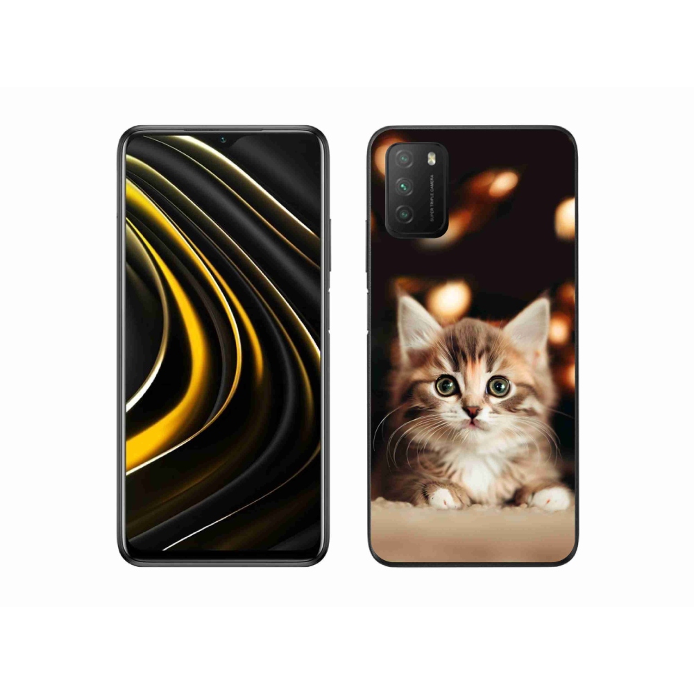 Gél borítás mmCase a Xiaomi Poco M3-hoz - aranyos cica 2