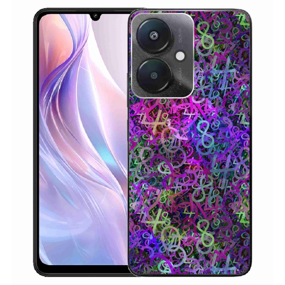 Gél borítás mmCase a Xiaomi Redmi 13C 5G számára - absztrakt motívum 25