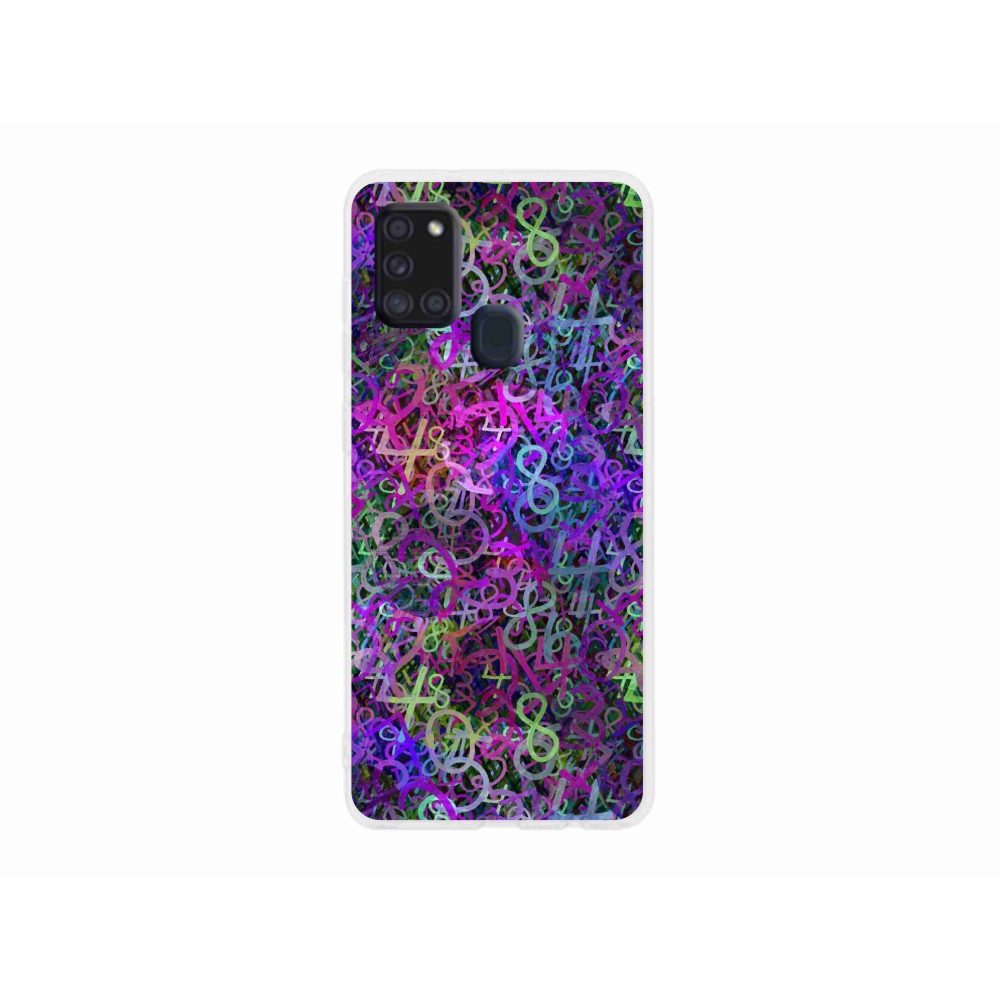 Gél borítás mmCase Samsung Galaxy A21s készülékhez - absztrakt motívum 25
