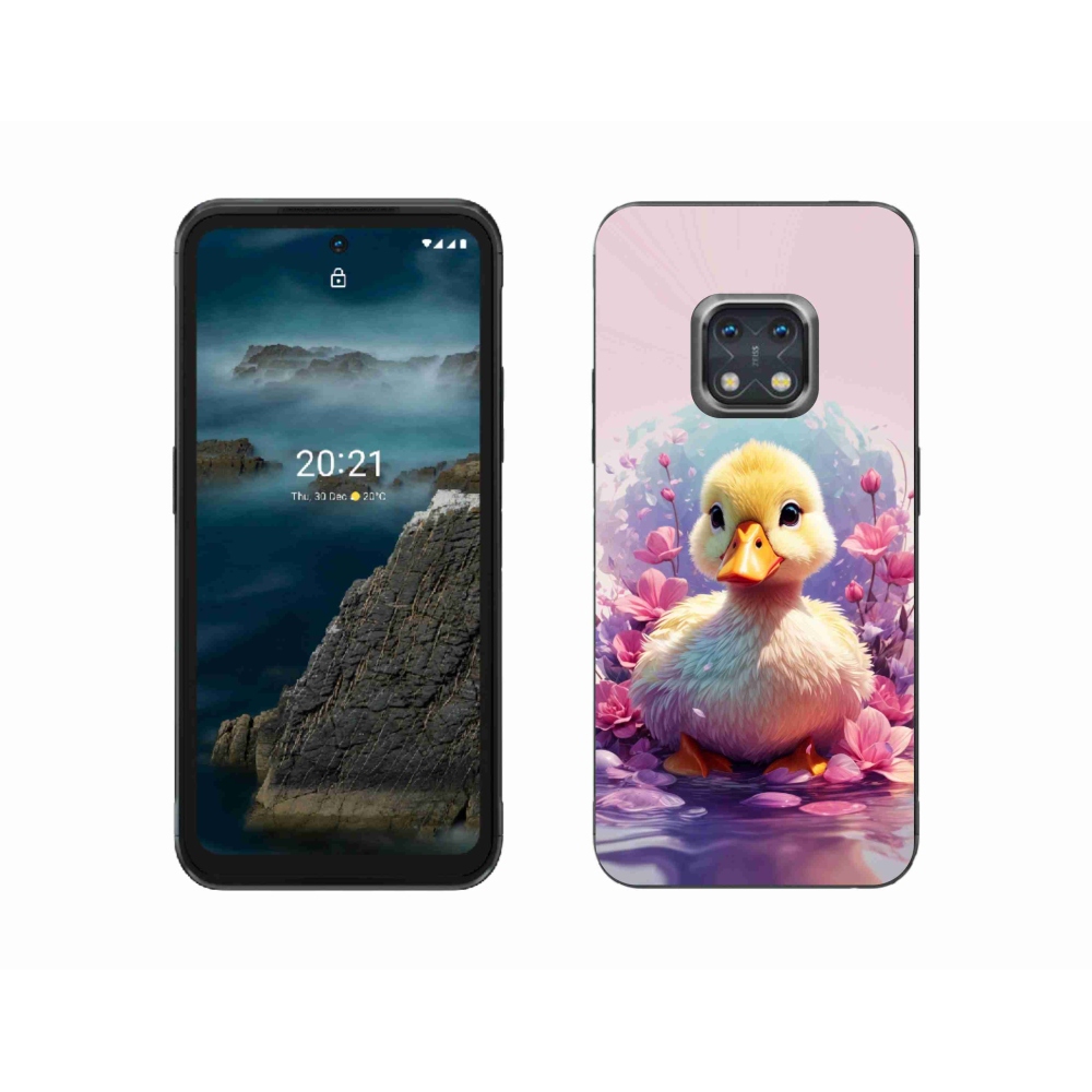 Gél borítás mmCase a Nokia XR20 készülékhez - kacsa