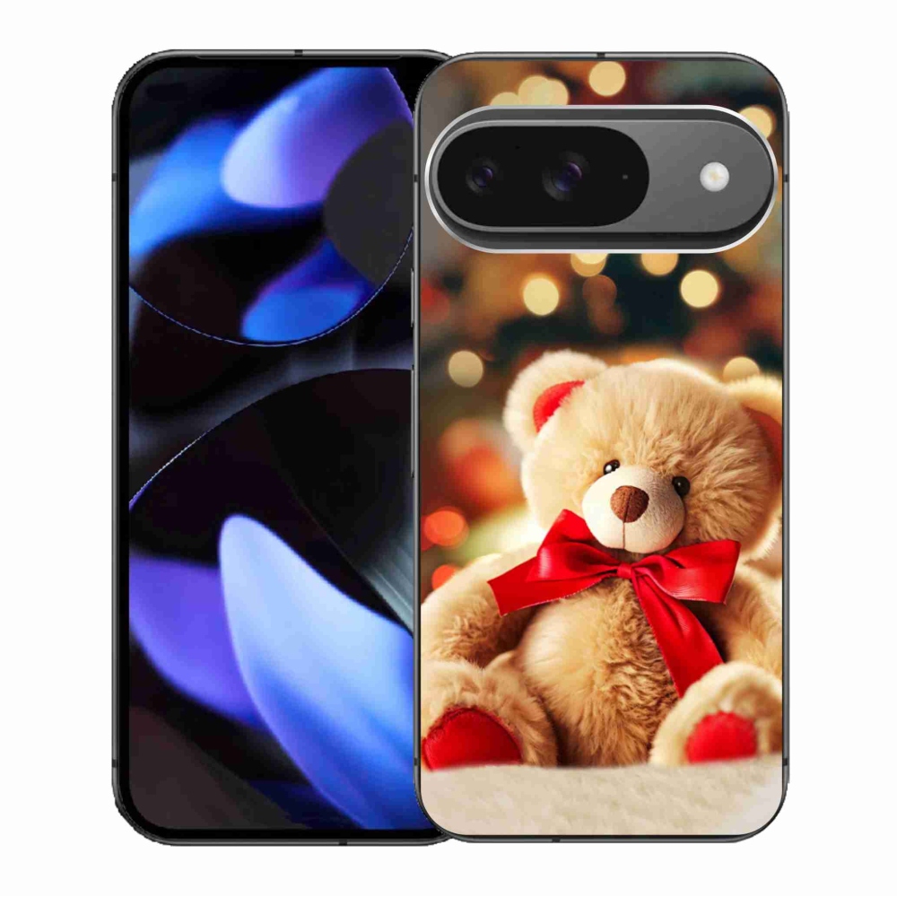 Gél borítás mmCase a Google Pixel 9/9 Pro számára - mackómackó