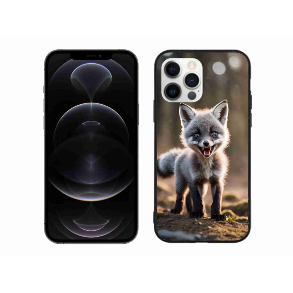 Gél védőburkolat mmCase iPhone 12 Pro Max készülékhez - angry fox