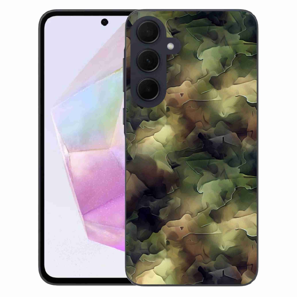 Gél védőhuzat mmCase Samsung Galaxy A35 5G - terepszínű minta 10