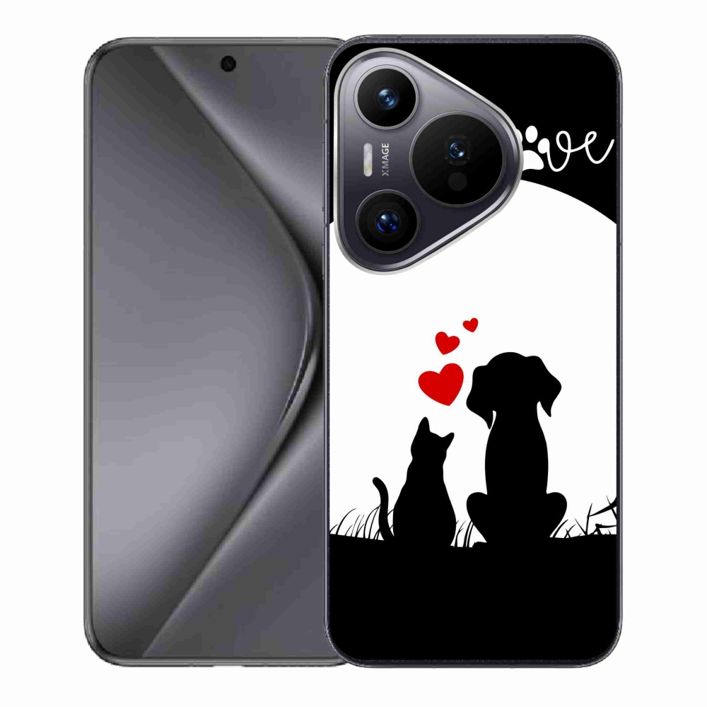 Gél tok mmCase a Huawei Pura 70-hez - állatszerelem