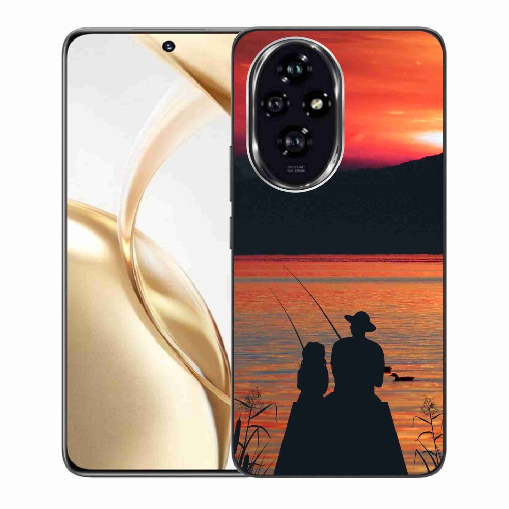 Zselés borítás mmCase a Honor 200 5G-hez - halászat 3
