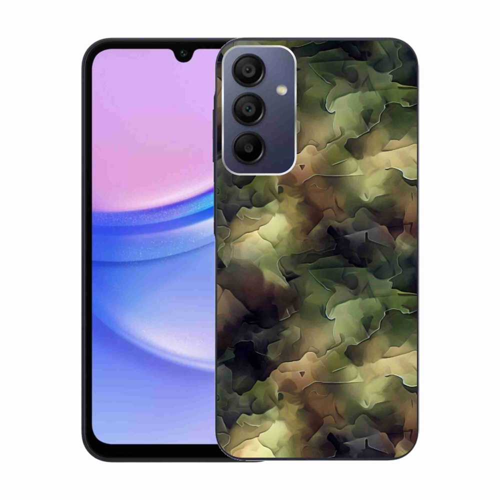 Zselés borítás mmCase Samsung Galaxy A15 4G/5G - terepszínű minta 10