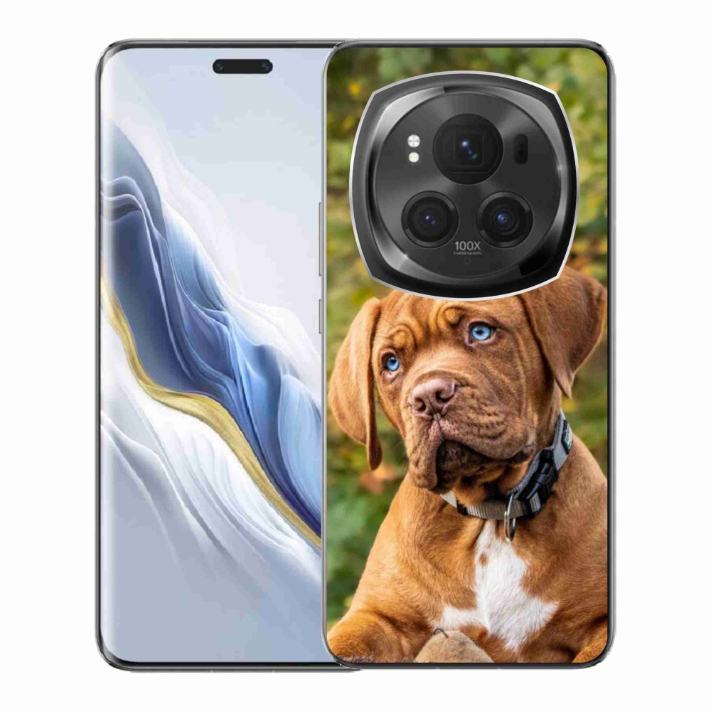 Zselés borítás mmCase a Honor Magic 6 Pro 5G készülékhez - kölyökkutyakék