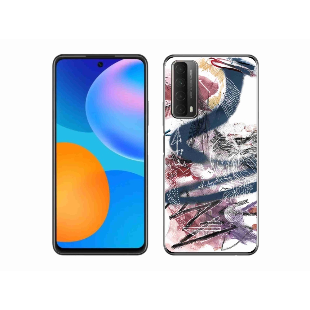 Zselés borítás mmCase a Huawei P Smart (2021) - absztrakt motívum 28