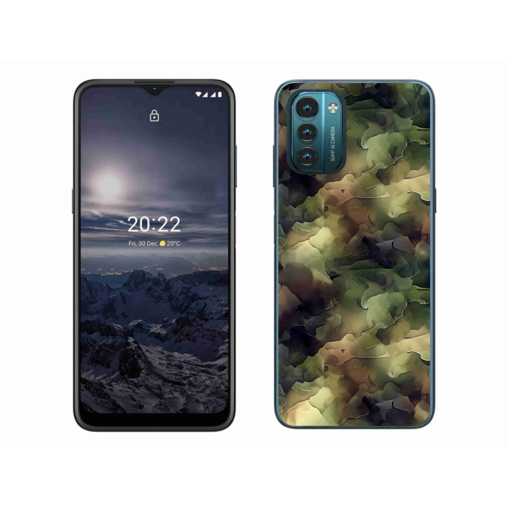Zselés borítás mmCase a Nokia G11/G21 készülékhez - terepszínű minta 10