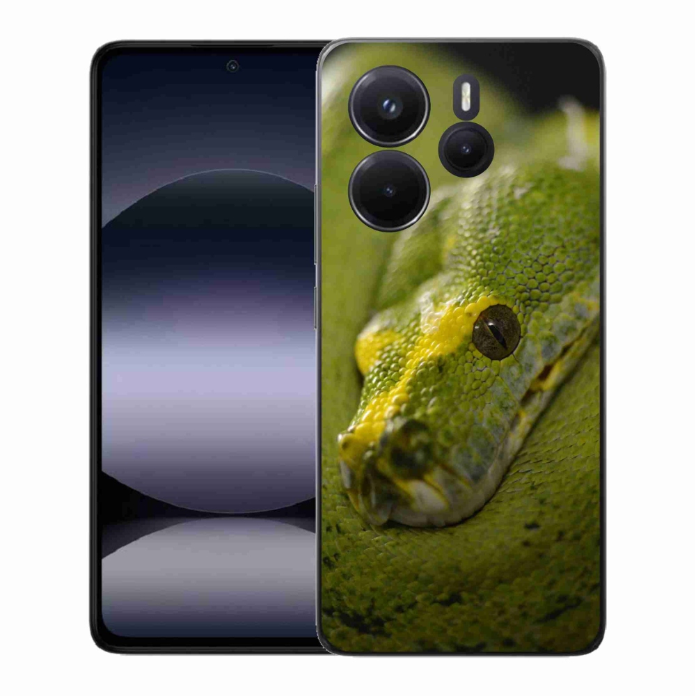 Gél borítás mmCase a Xiaomi Redmi Note 14-hez - kígyó 2