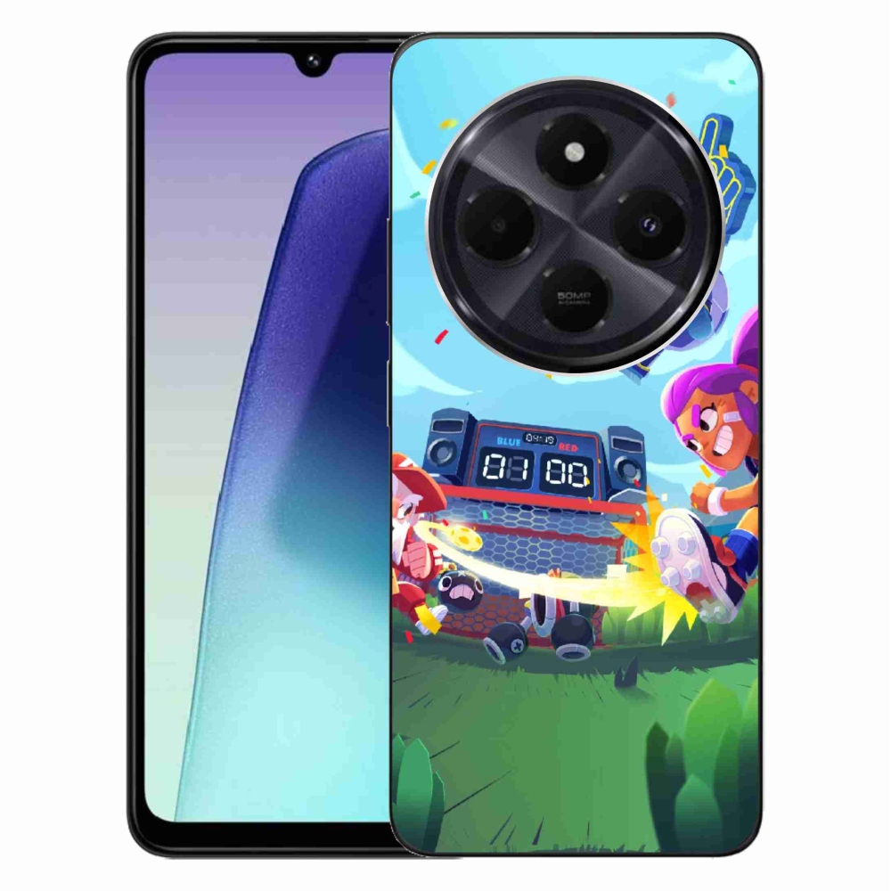 Gél borítás mmCase a Xiaomi Redmi 14C/Poco C75-hez - verekedés csillagok 1