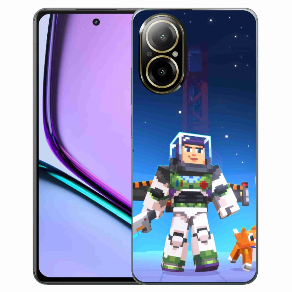 Gél borító mmCase a Realme C67 készülékhez - minecraft 2