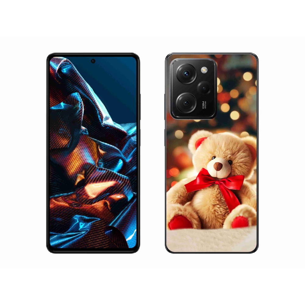 Gél borítás mmCase a Xiaomi Poco X5 Pro 5G számára - mackómackó