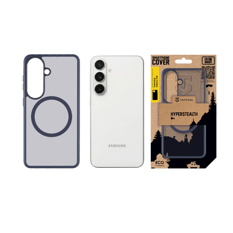 Tactical MagForce Hyperstealth Cover for Samsung Galaxy S26 mélykék borító