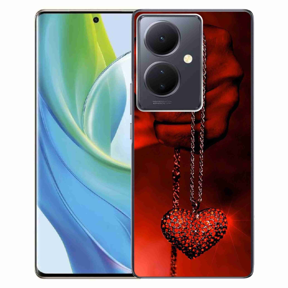 Gél borítás mmCase a Vivo V29 Lite 5G-hez - nyaklánc