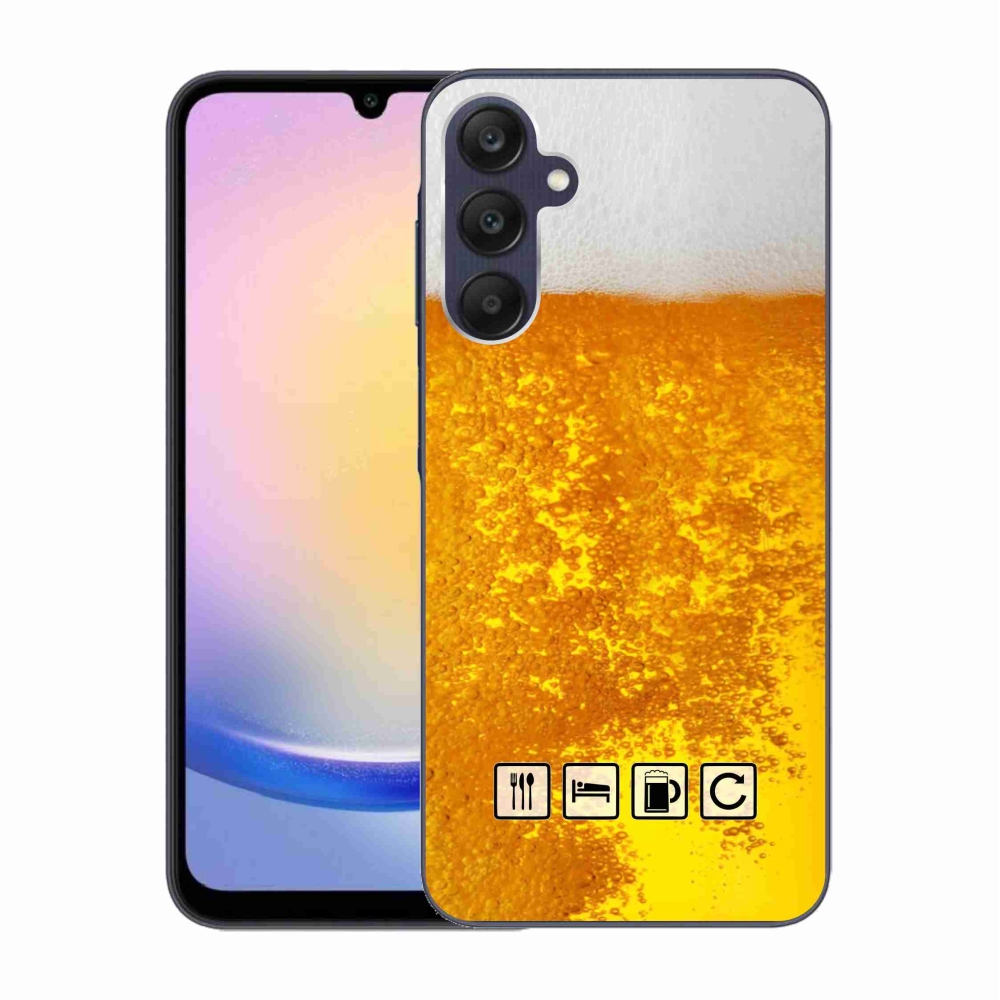 Gél borítás mmCase Samsung Galaxy A25 5G - sör motívum 3