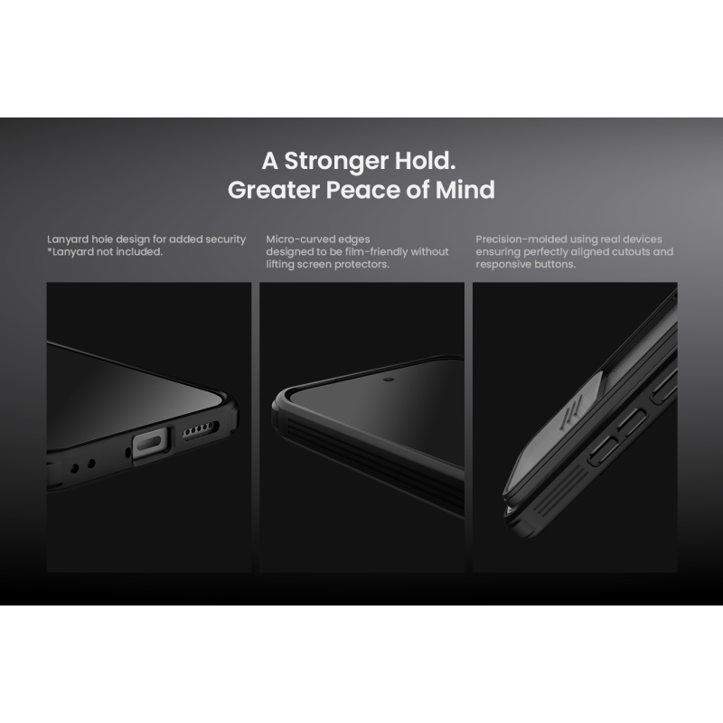 Nillkin CamShield PRO hátsó tok a Xiaomi 17T-hez, fekete