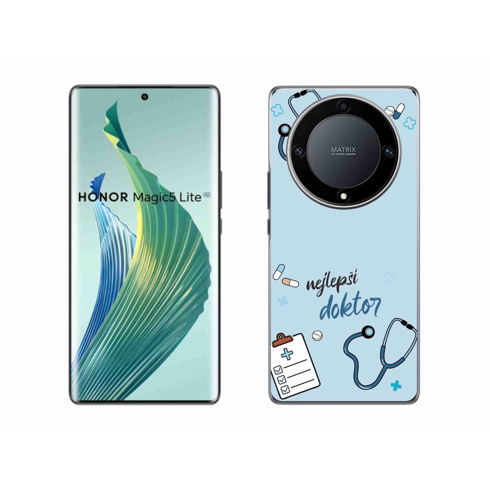 Gél borítás mmCase a Honor Magic 5 Lite 5G számára - Best Doctor