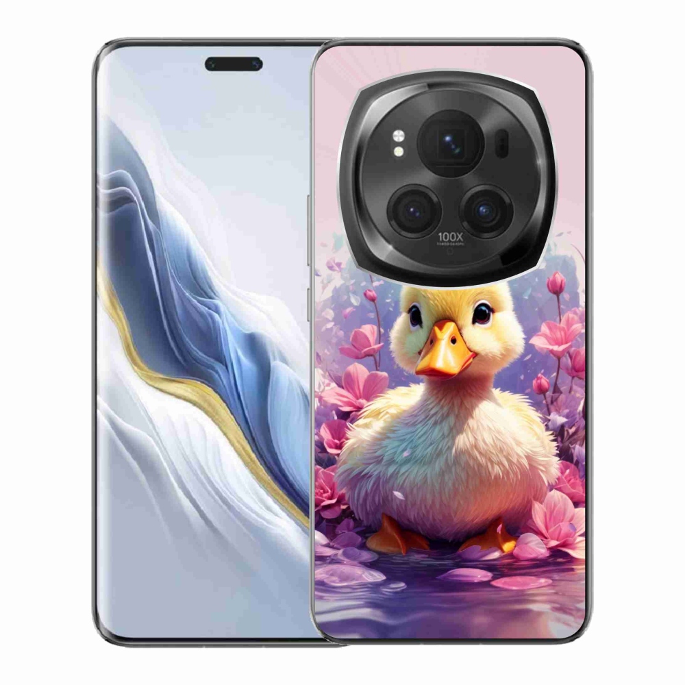 Zselés borítás mmCase a Honor Magic 6 Pro 5G számára - kacsa