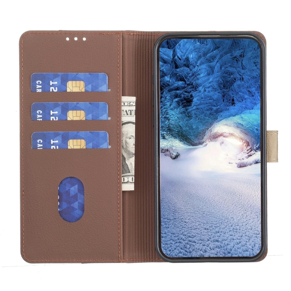 BNF DUO könyvtáska Samsung Galaxy Xcover 7 Pro készülékhez - barna