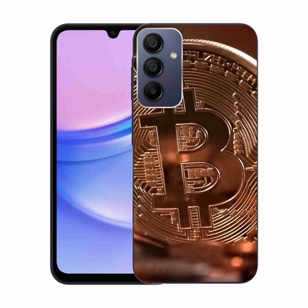 Gél borítás mmCase Samsung Galaxy A15 4G/5G - bitcoin