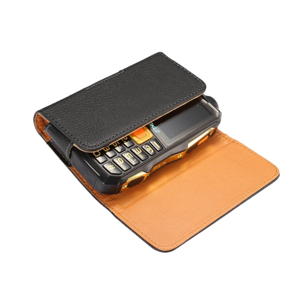 Lychee univerzális övtáska 135 x 74 x 30 mm - fekete